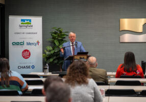 Shane Schoeller Inside the Issues Event Springfield Chamber of Commerce.